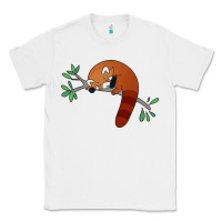 White red panda sleeping Classic Tee - artisFamous
