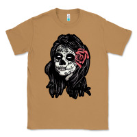 Toasted Coconut sugar skull lady Classic Tee - artisFamous