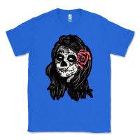 True Royal sugar skull lady Classic Tee - artisFamous