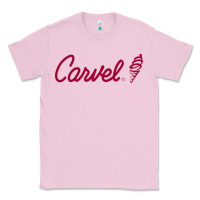 Bubblegum Pink Carvel (Ice Cream) Cafe Classic Tee - artisFamous