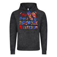 Flip Flops Fireworks And Freedom Vintage Hoodie | Teevron