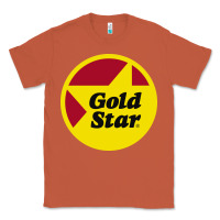 Copper Gold Star Chili Resto Classic Tee - artisFamous