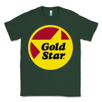 Sports Green Gold Star Chili Resto Classic Tee - artisFamous