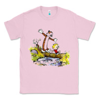 Bubblegum Pink calvin and hobbes bill watterson Classic Tee - artisFamous