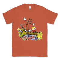 Copper calvin and hobbes bill watterson Classic Tee - artisFamous