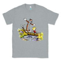 Heather Grey calvin and hobbes bill watterson Classic Tee - artisFamous