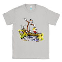 Moon Dust calvin and hobbes bill watterson Classic Tee - artisFamous