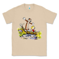 Mushroom calvin and hobbes bill watterson Classic Tee - artisFamous