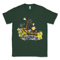 Sports Green calvin and hobbes bill watterson Classic Tee - artisFamous