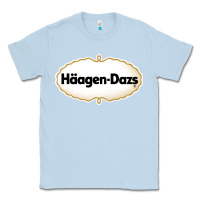 Dusty Blue häagen dazs Cafe and Resto Classic Tee - artisFamous