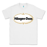 White häagen dazs Cafe and Resto Classic Tee - artisFamous