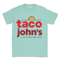 Seafoam Taco John's Resto Classic Tee - artisFamous