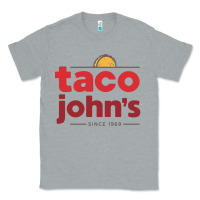 Heather Grey Taco John's Resto Classic Tee - artisFamous