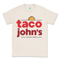 Natural Taco John's Resto Classic Tee - artisFamous