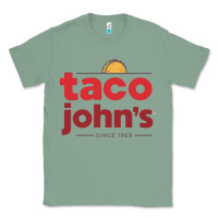 Sage Taco John's Resto Classic Tee - artisFamous