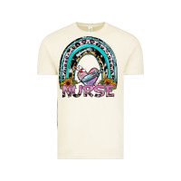 Vintage Arctic nurse rainbow Vintage Tee - SublimationCraftShop