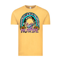 Vintage Mustard nurse rainbow Vintage Tee - SublimationCraftShop
