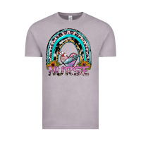 Vintage Zinc nurse rainbow Vintage Tee - SublimationCraftShop