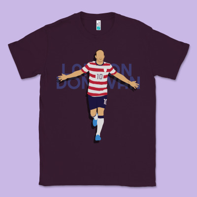 Landon Donovan Classic Tee Designed By Artisfamous