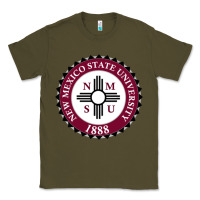 Army Green nmsu seal Classic Tee - artisFamous