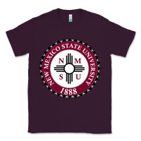 Plum nmsu seal Classic Tee - artisFamous