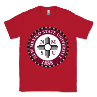 Red nmsu seal Classic Tee - artisFamous