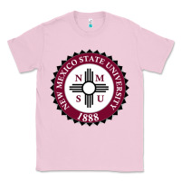 Bubblegum Pink nmsu seal Classic Tee - artisFamous