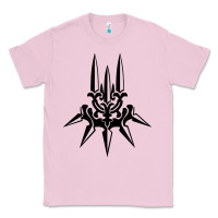 Bubblegum Pink yorha white insignia Classic Tee - artisFamous