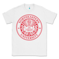 White northeastern university Classic Tee - artisFamous