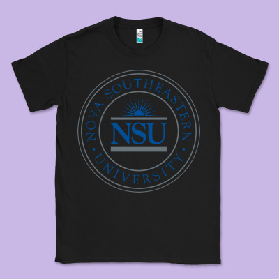 Nova University Classic Tee Designed By Artisfamous