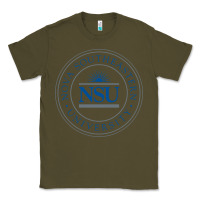 Army Green nova university Classic Tee - artisFamous