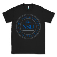 Black nova university Classic Tee - artisFamous
