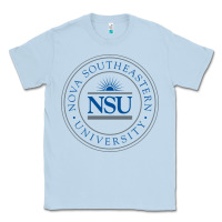 Dusty Blue nova university Classic Tee - artisFamous