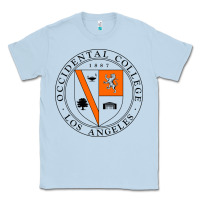 Dusty Blue occidental college Classic Tee - artisFamous