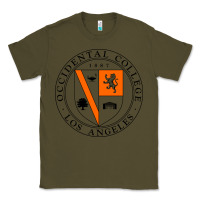 Army Green occidental college Classic Tee - artisFamous