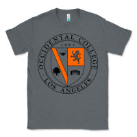 Charcoal Heather occidental college Classic Tee - artisFamous