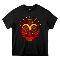 Black african masks 2 Heavy Core Tee - BundleAndBundleShop