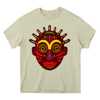Mossy african masks 2 Heavy Core Tee - BundleAndBundleShop
