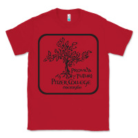 Red pitzer college seal, cali Classic Tee - artisFamous