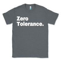 Charcoal Heather zero tolerance Classic Tee - artisFamous