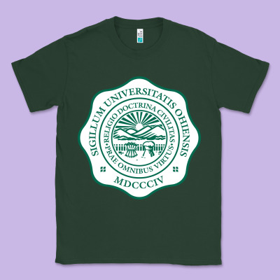 Ohio University Classic Tee Designed By Artisfamous