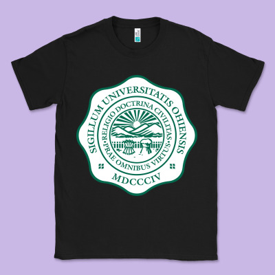 Ohio University Classic Tee Designed By Artisfamous