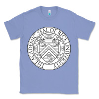 Colony Blue rice university Classic Tee - artisFamous