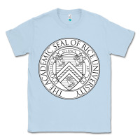 Dusty Blue rice university Classic Tee - artisFamous