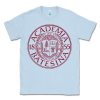 Dusty Blue seal bates college Classic Tee - artisFamous