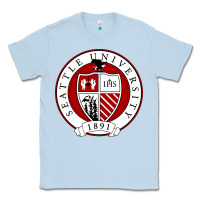 Dusty Blue seattle university Classic Tee - artisFamous