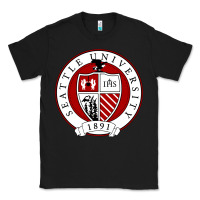 Black seattle university Classic Tee - artisFamous