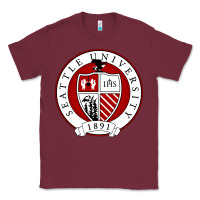 Burgundy seattle university Classic Tee - artisFamous