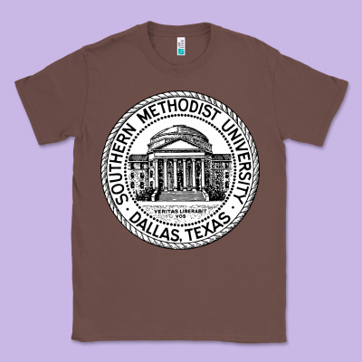Southern Methodist University Classic Tee Designed By Artisfamous