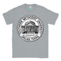 Heather Grey southern methodist university Classic Tee - artisFamous
